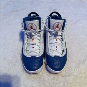 Jordan Athletic Shoes - White and Blue